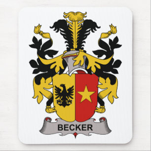Becker Family Crest Muismat