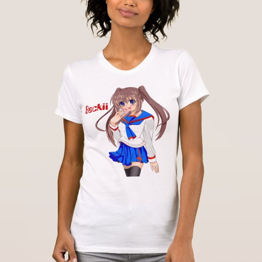 Beckii tshirt (Voorkant)