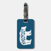 Beckley West Virginia Beer Bagagelabel (Achterkant verticaal)