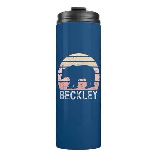 Beckley West Virginia Retro Beer Thermosbeker (Voorkant)