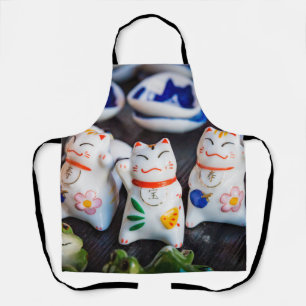 Beckoning cat figines schort