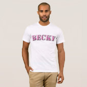 Becky T-shirt (Voorkant volledig)