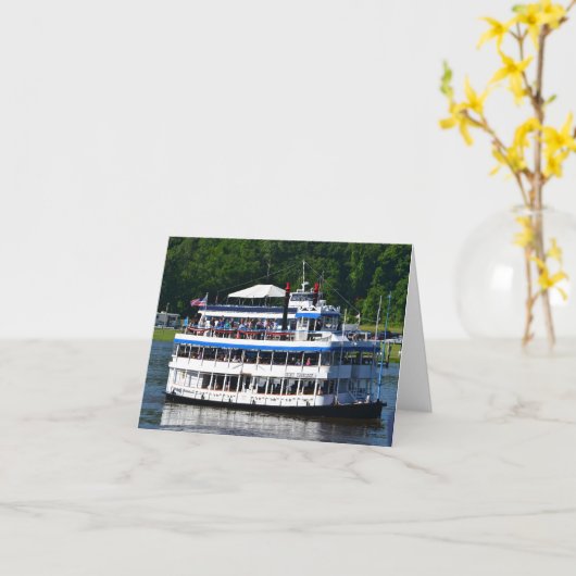 Becky Thatcher Riverboat Carte pour notes (Fleur jaune)