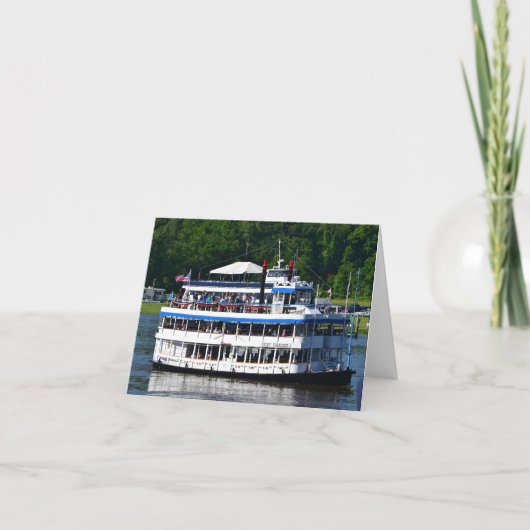 Becky Thatcher Riverboat Carte pour notes (Devant)