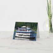 Becky Thatcher Riverboat Notecard Kaart (Voorkant)