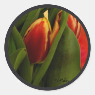 Becky's Tulips Gibney Signature Greenville SC The Ronde Sticker