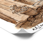 beco da alfama poster (Hoek)