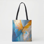 Becoming Light – Abstract Butterfly In Motion Draagtas (Voorkant)