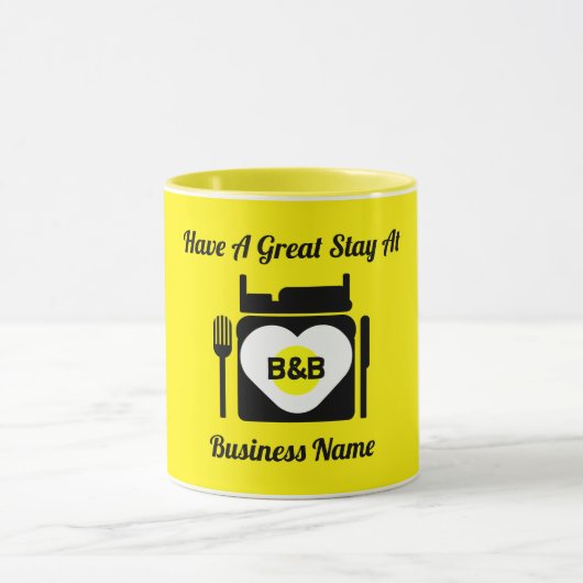 Bed And Breakfast Cadeaux Et Promotion Café Mug (Centre)