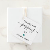 Bed Bedankjes Labels (In situ)