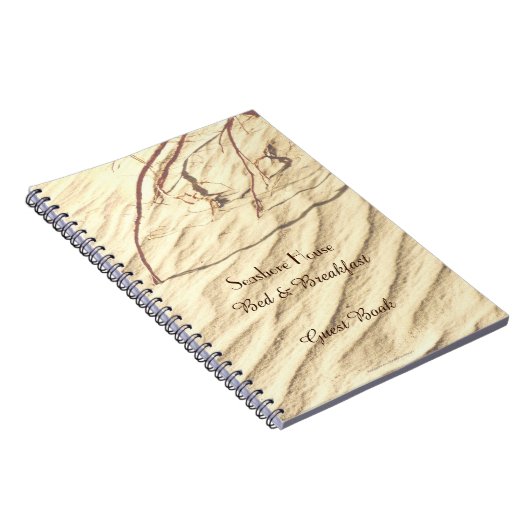 Bed & Breakfast B&B Guest Book Sand Carnet (Côté Droit)