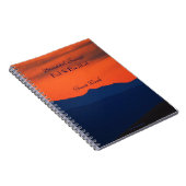 Bed & Breakfast Guest Book Red Sky op Sunset B&B Notitieboek (Rechterzijde)