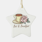 BED & BREAKFAST KERAMISCH ORNAMENT (Rechts)