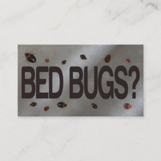 Bed Bug Removal Visitekaartje