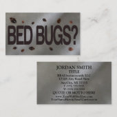 Bed Bug Removal Visitekaartje (Voorkant / Achterkant)