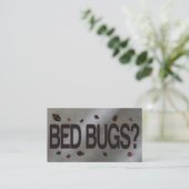 Bed Bug Removal Visitekaartje (Staand voorkant)