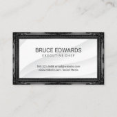 Bed en ontbijt / Lijst Visitekaartje (Achterkant)