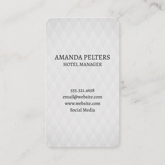 Bed en Ontbijt Scenerie Visitekaartje (Achterkant)