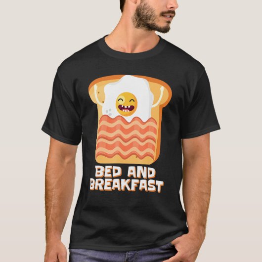 Bed en ontbijtbufferstookolie t-shirt (Voorkant)
