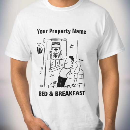 Bed en ontbijtCartoon T-Shirt