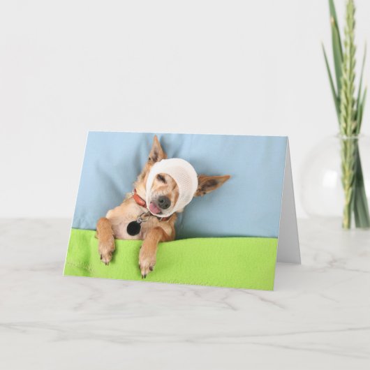 bed-hoofd kaart (Voorkant)