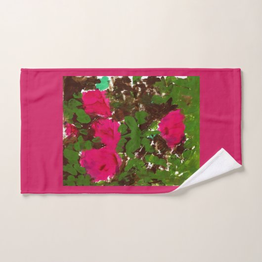 Bed of Roses  (Serviette à main)