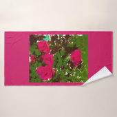 Bed of Roses Badhanddoek (Badhanddoek)