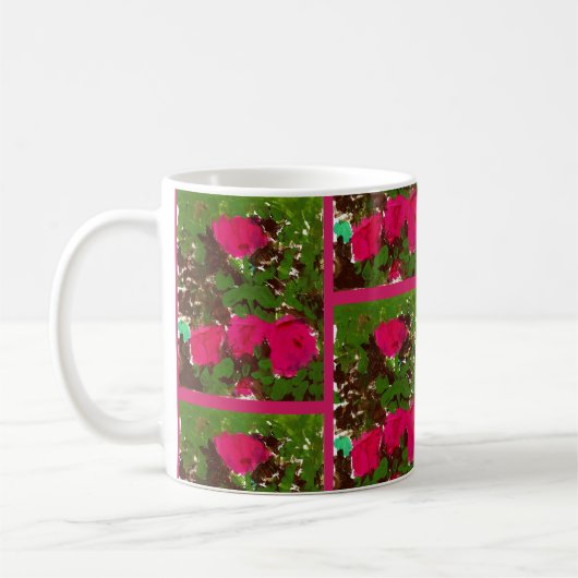 Bed of Roses Classic Mug (Gauche)