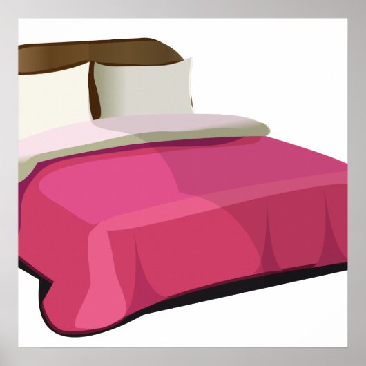 BED POSTER (Voorkant)