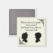 Bed & Sandwich Debacle Magnet Magneet (Voorkant / Achterkant)