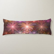 Bed van bloemen kleurrijke, dunne Abstracte fracta