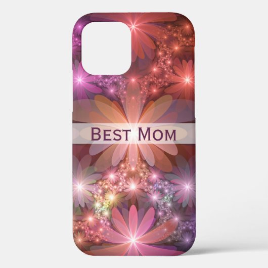 Bed van bloemen Zittig Abstract fractal Art Beste  Case-Mate iPhone Case (Achterkant)