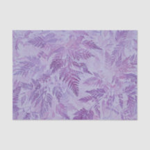 Bed van Ferns Lavender Tropisch Weefselpapier