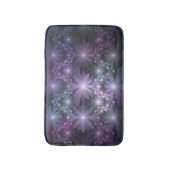 Bed van Flowers Trendy Shiny Abstract Fractal Art Badmat (Voorkant Verticaal)