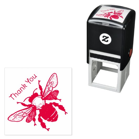 Bedank herbruikbare inktstempel  zelfinktende stempel (In situ)