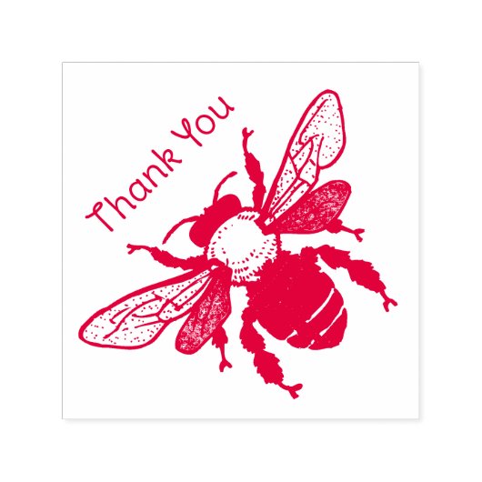 Bedank herbruikbare inktstempel zelfinktende stempel (Design)