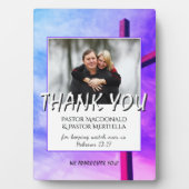 BEDANK JE PASTOR Foto Fotoplaat (voorkant)