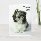 ***BEDANK U** OM WELKE REDEN DANK BEDANKKAART (Voorkant)