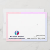 Bedank zelf iemand bedankkaart (Achterkant)