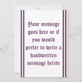 bedankbrief met lijsterbes kaart (Achterkant)