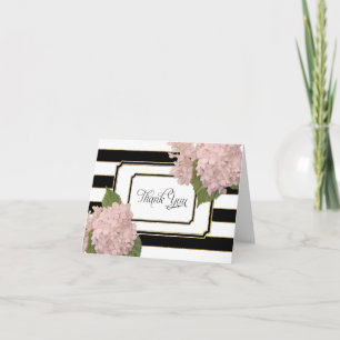 Bedankbriefjes Hortensia's Bloemendecor Art Deco G Bedankkaart