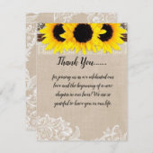 BEDANKKAART (Voorkant / Achterkant)