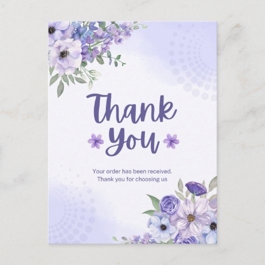 Bedankkaart Briefkaart (Voorkant)