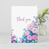 Bedankkaart Kaart (Staand voorkant)