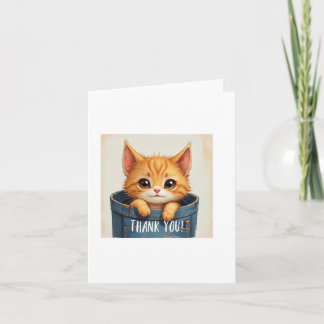 Bedankkaart, Schattig, Waardering Kaart