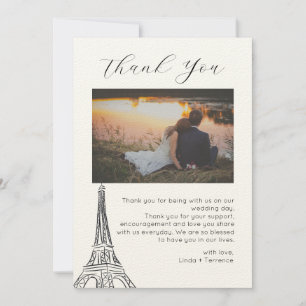 Bedankkaart, Script Bedankkaart, Foto Bedankkaart