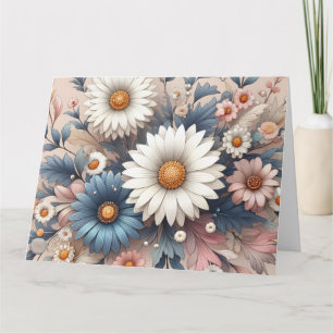 Bedankkaartjes Gevouwen Bloemkaarten Elegante Set Bedankkaart