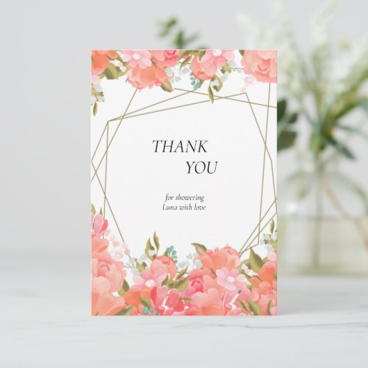 Bedankt (Staand voorkant)