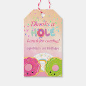 Bedankt a HOLE Bos Donut Dank u Cadeau Label Cadeaulabel (Voorkant)