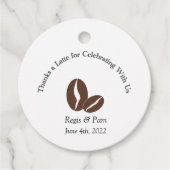 Bedankt a Latte Label (Voorkant)